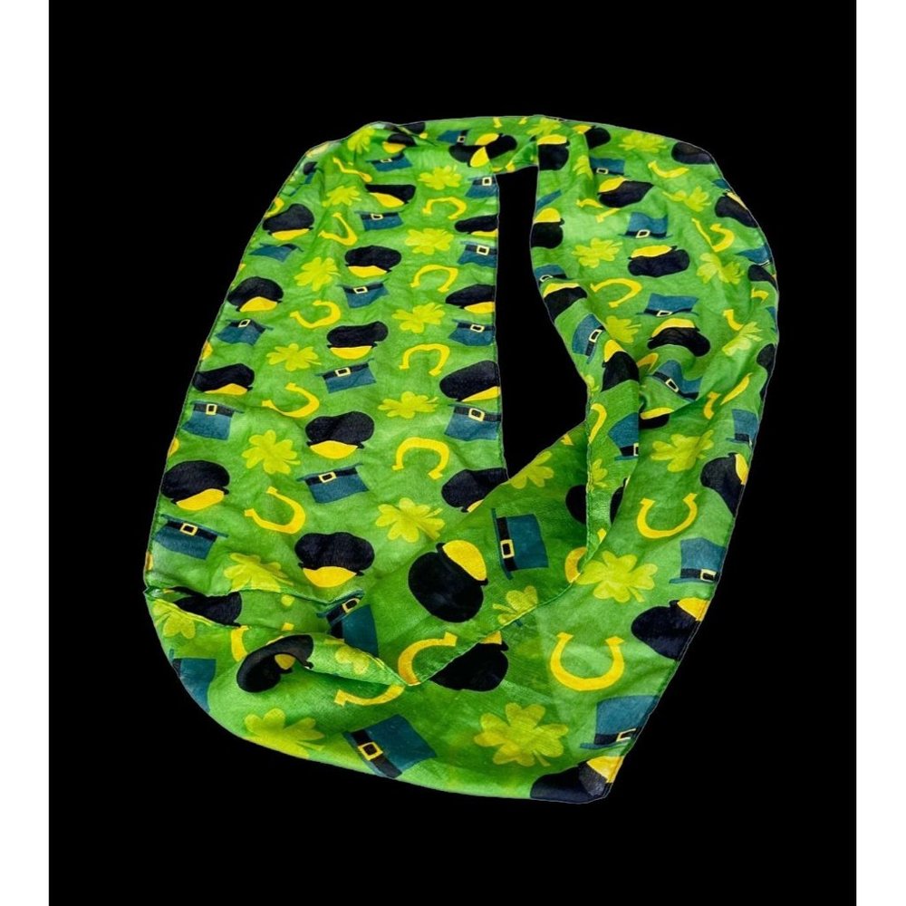 Retro Infinity St Patrick's Scarf Pot of Gold Parade Irish Party 34 L x …